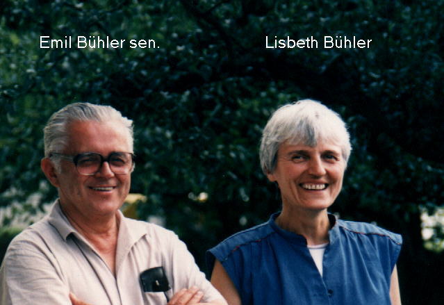 Bild von Emil Bhler sen. und Lisbeth Bhler